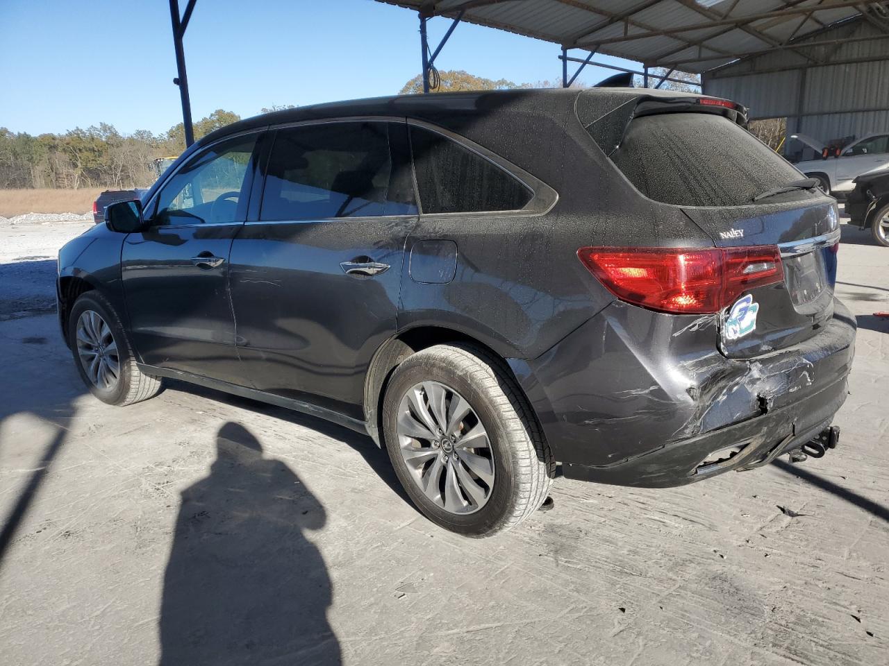 VIN 5FRYD4H4XFB021422 2015 ACURA MDX no.2