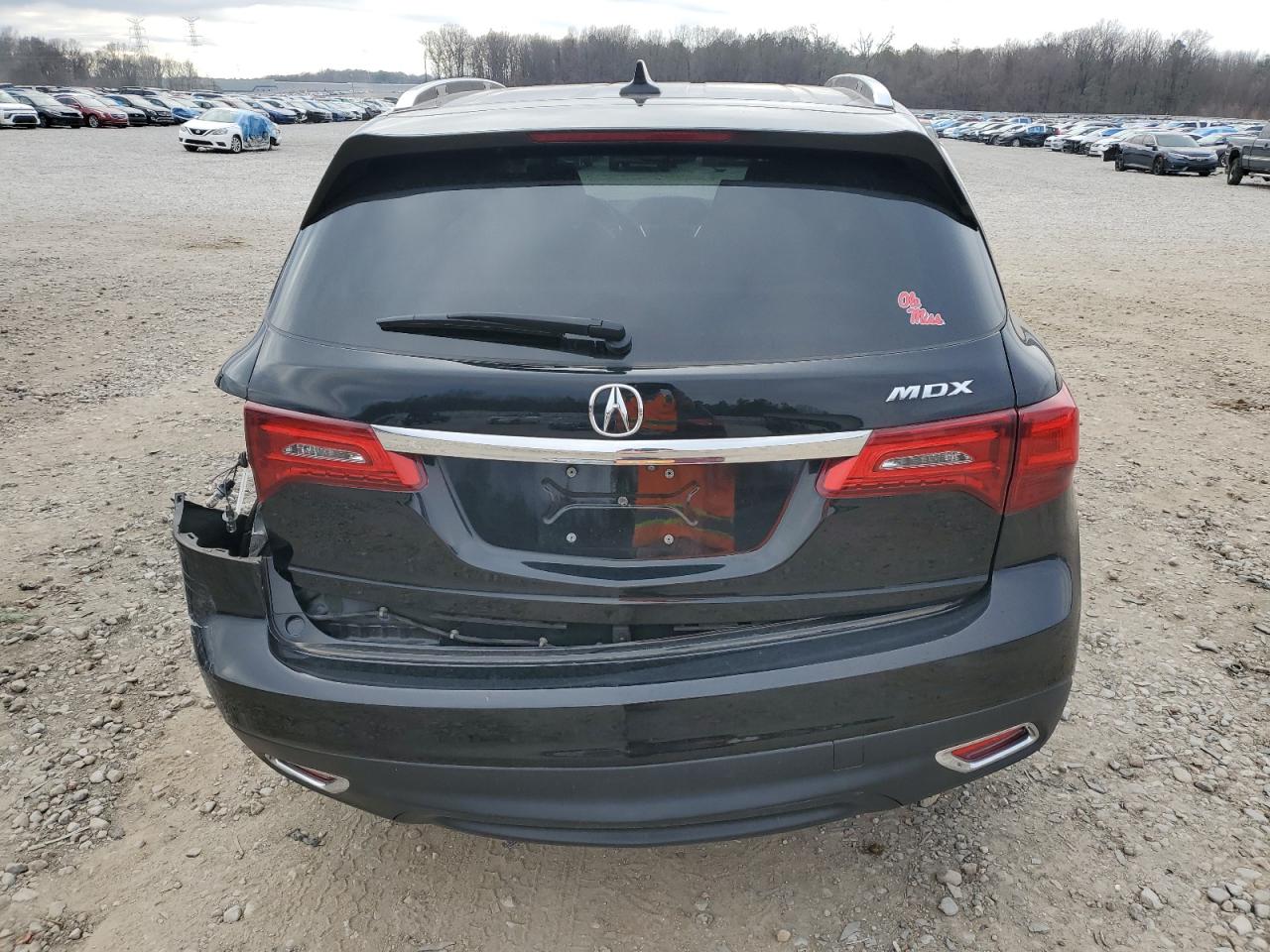 VIN 5FRYD3H44EB019562 2014 ACURA MDX no.6