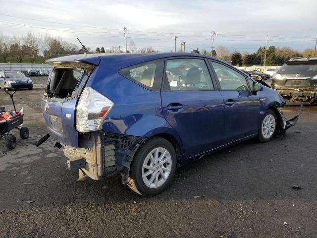  TOYOTA PRIUS 2012 Синий