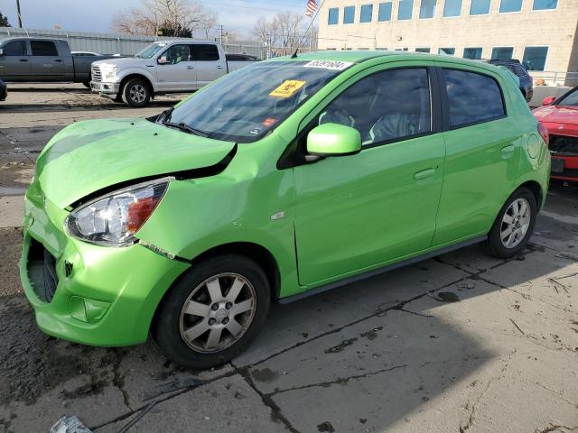  MITSUBISHI MIRAGE 2014 Зеленый