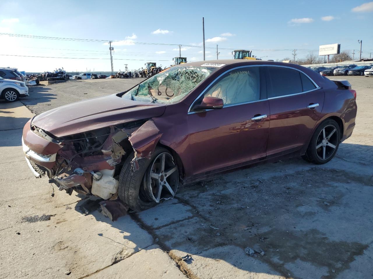 2016 Chevrolet Malibu Limited Lt for Sale in Oklahoma City, OK - Rollover