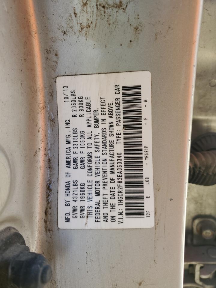 VIN 1HGCR2F83EA053340 2014 HONDA ACCORD no.13