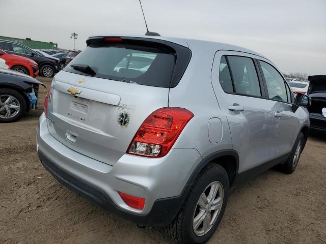  CHEVROLET TRAX 2017 Srebrny