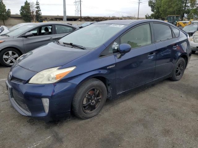  TOYOTA PRIUS 2012 Blue