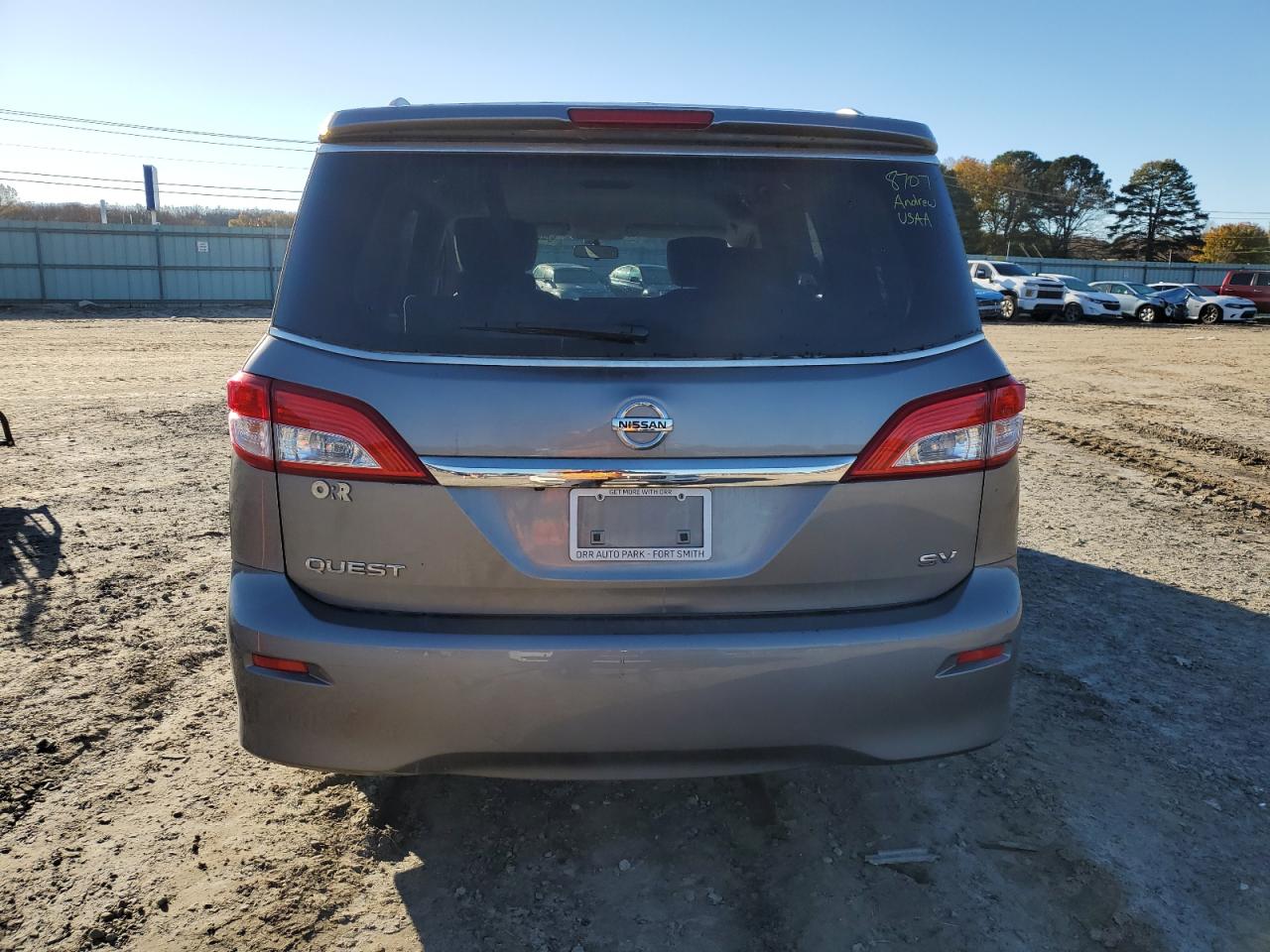 2012 Nissan Quest S VIN: JN8AE2KP8C9047812 Lot: 84002994