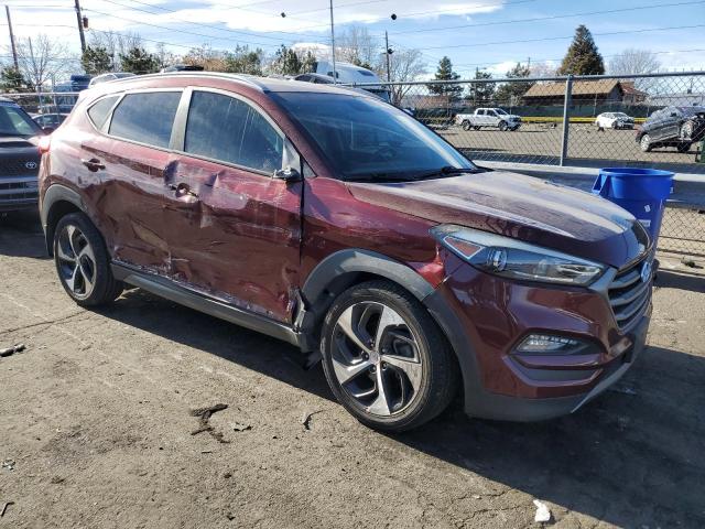 Parquets HYUNDAI TUCSON 2016 Bordowy