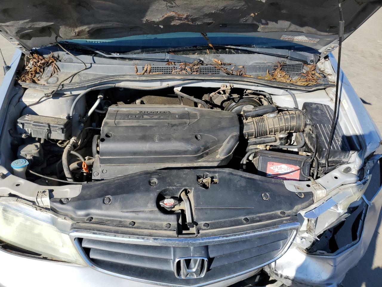 2002 Honda Odyssey Exl VIN: 5FNRL18042B056553 Lot: 87233104