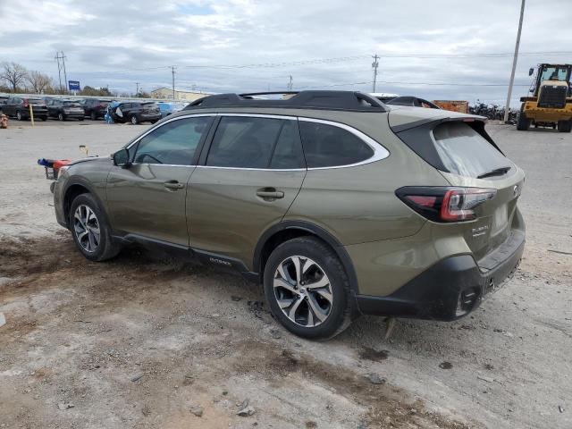  SUBARU OUTBACK 2020 Зеленый