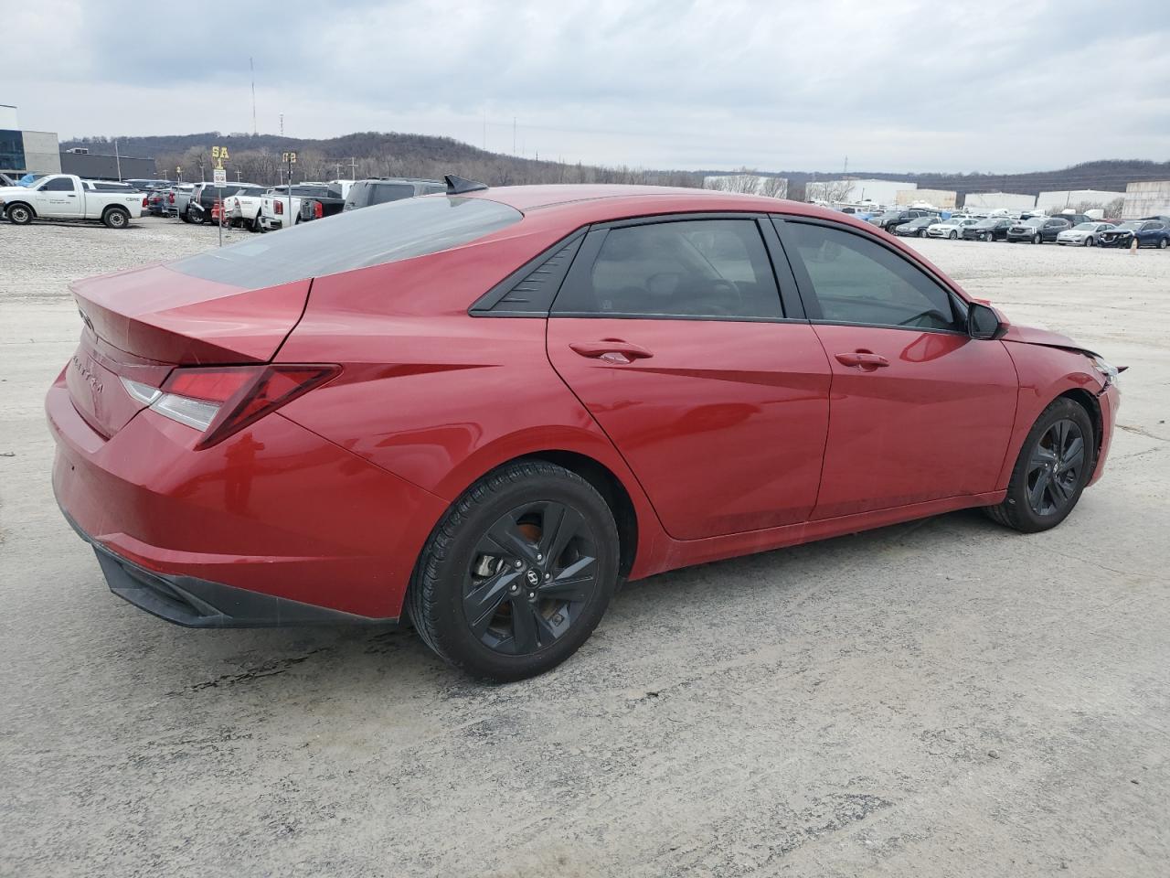 VIN KMHLS4AG5MU067858 2021 HYUNDAI ELANTRA no.3