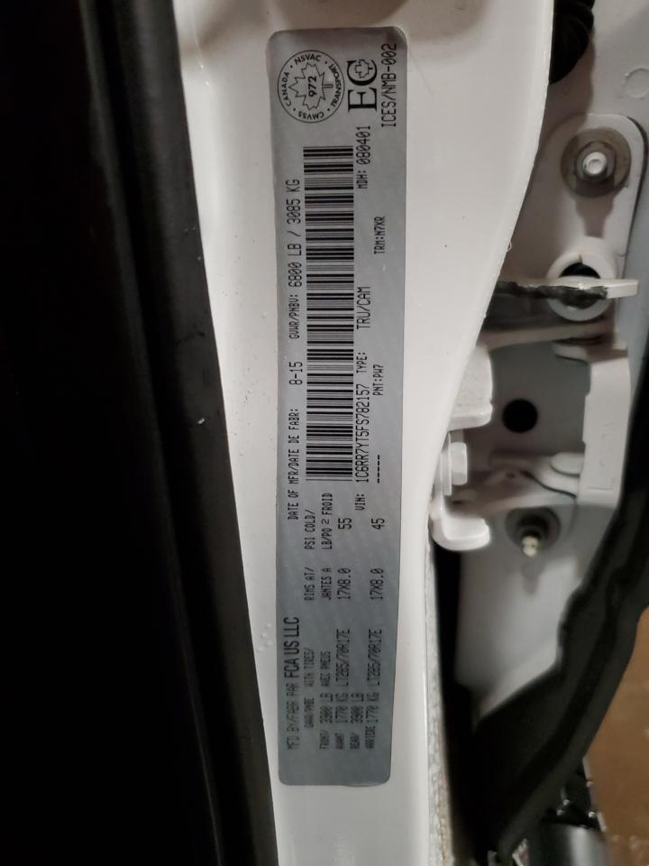 2015 Ram 1500 Rebel VIN: 1C6RR7YT5FS782157 Lot: 84003364