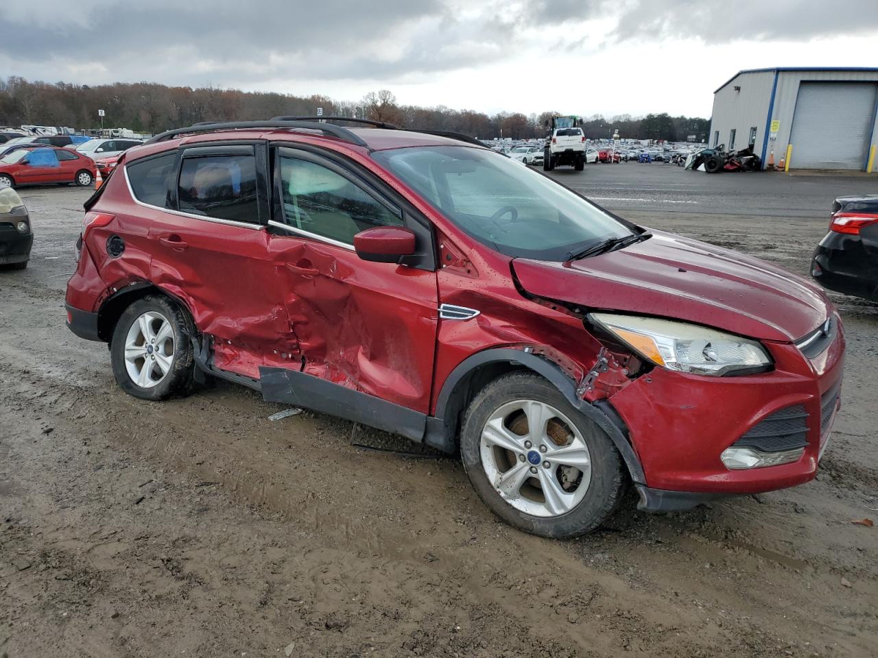 VIN 1FMCU0GX8EUD22241 2014 FORD ESCAPE no.4