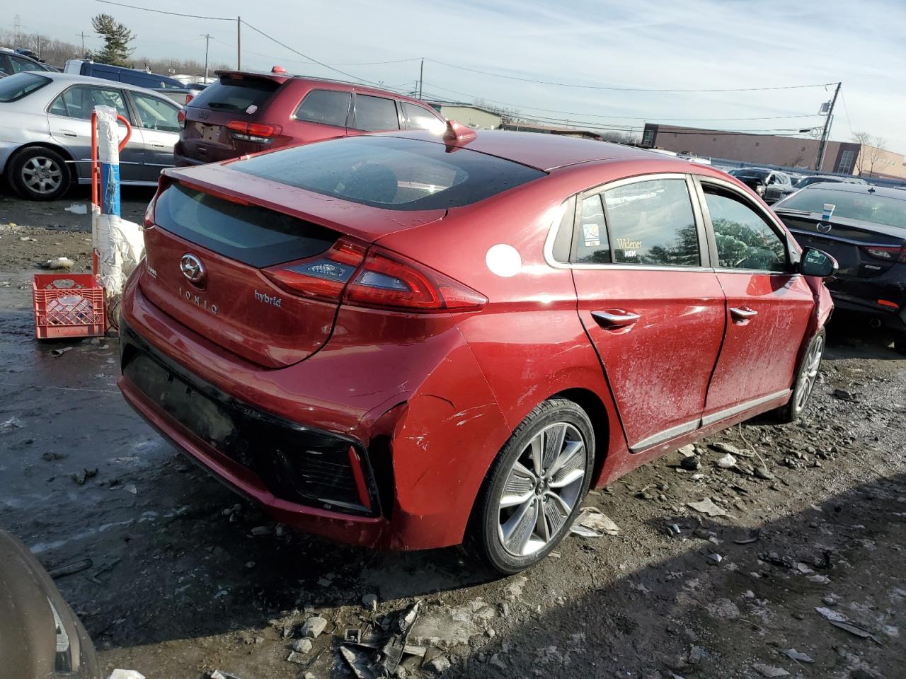 VIN KMHC05LC2KU135729 2019 HYUNDAI IONIQ no.3