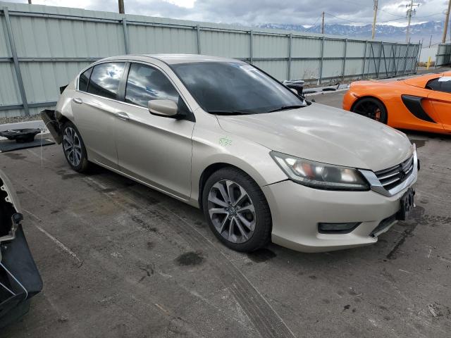  HONDA ACCORD 2014 Золотий