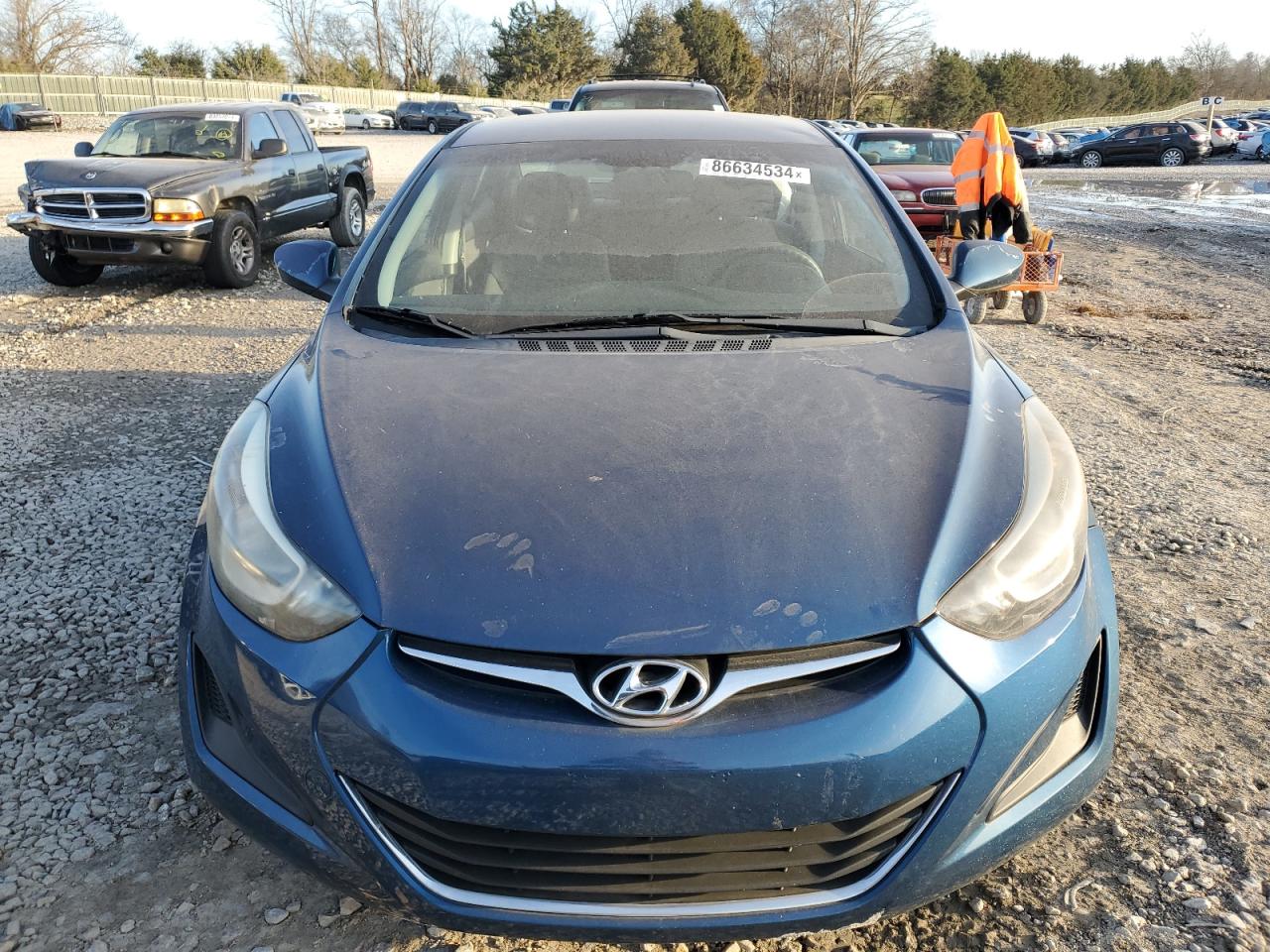 VIN KMHDH4AE7EU086317 2014 HYUNDAI ELANTRA no.5