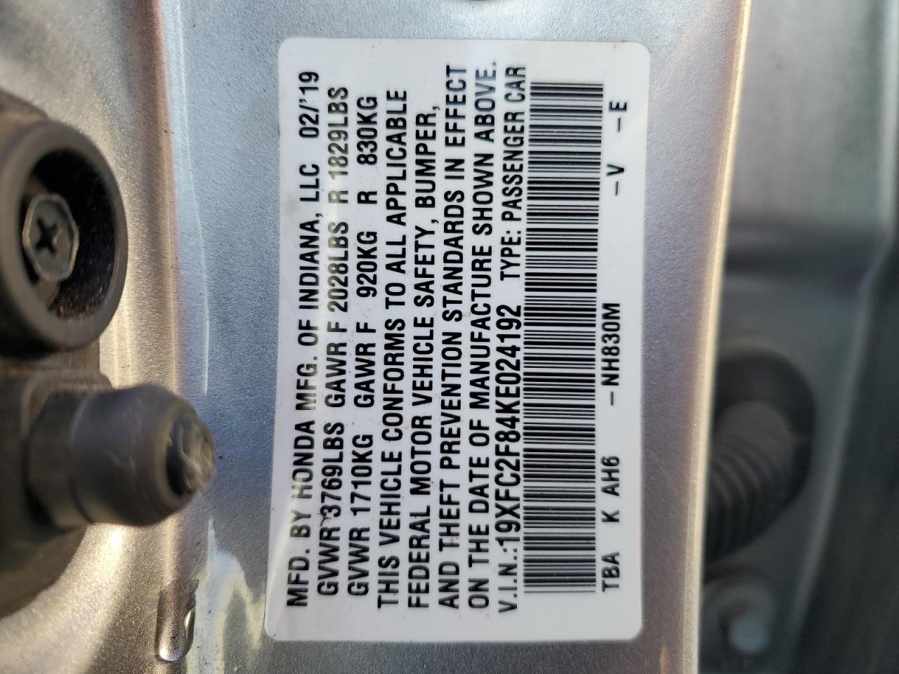 2019 Honda Civic - Image 14