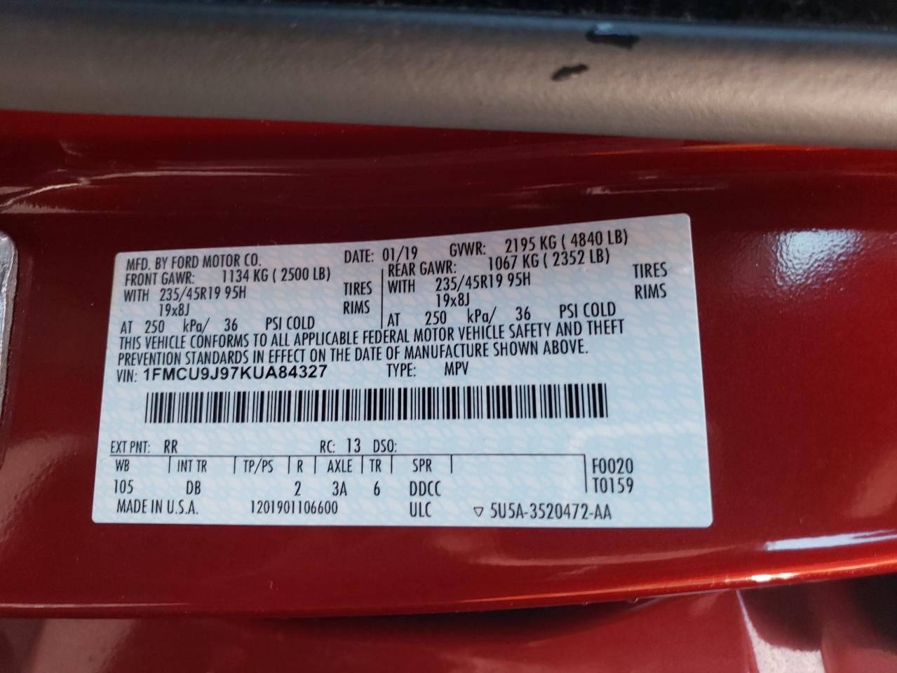 2019 Ford Escape - Image 13