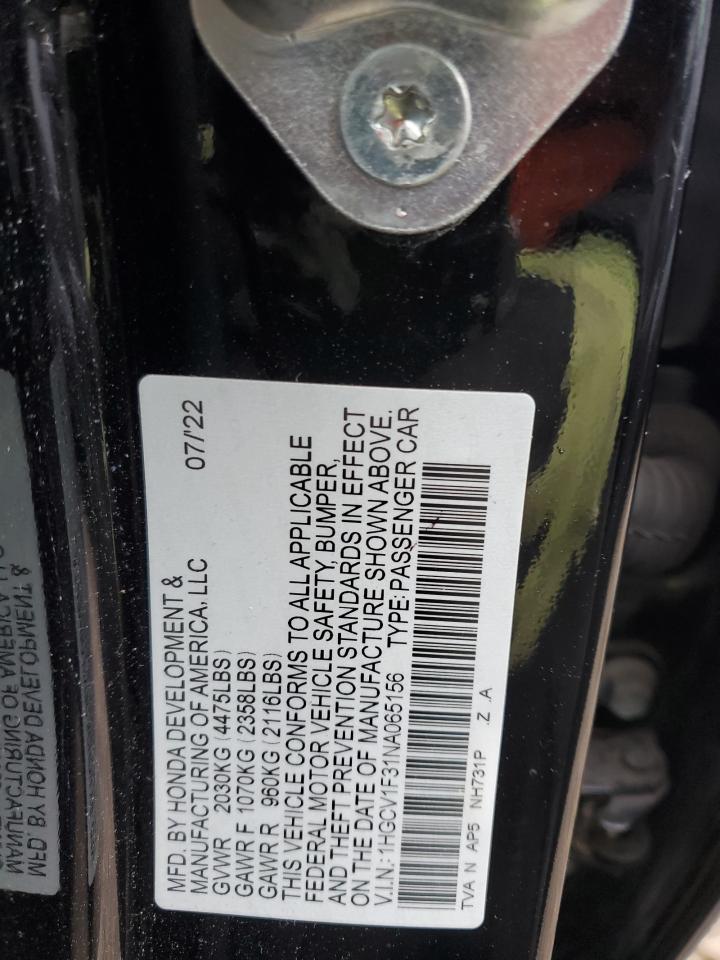2022 Honda Accord - Image 12
