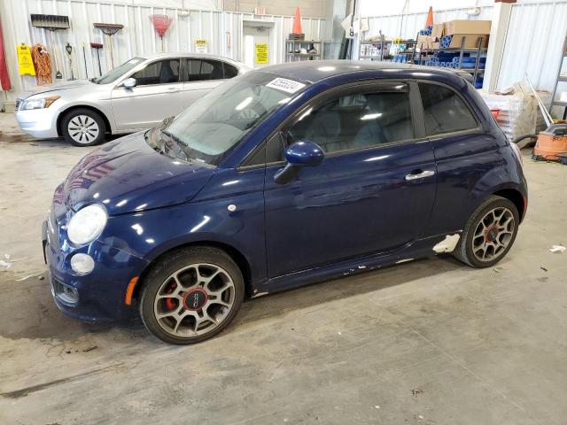  FIAT 500 2012 Синий