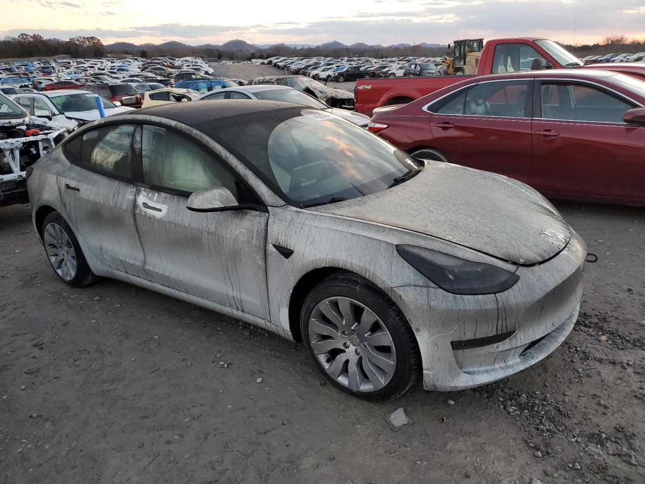 VIN 5YJ3E1EB2MF046855 2021 TESLA MODEL 3 no.4