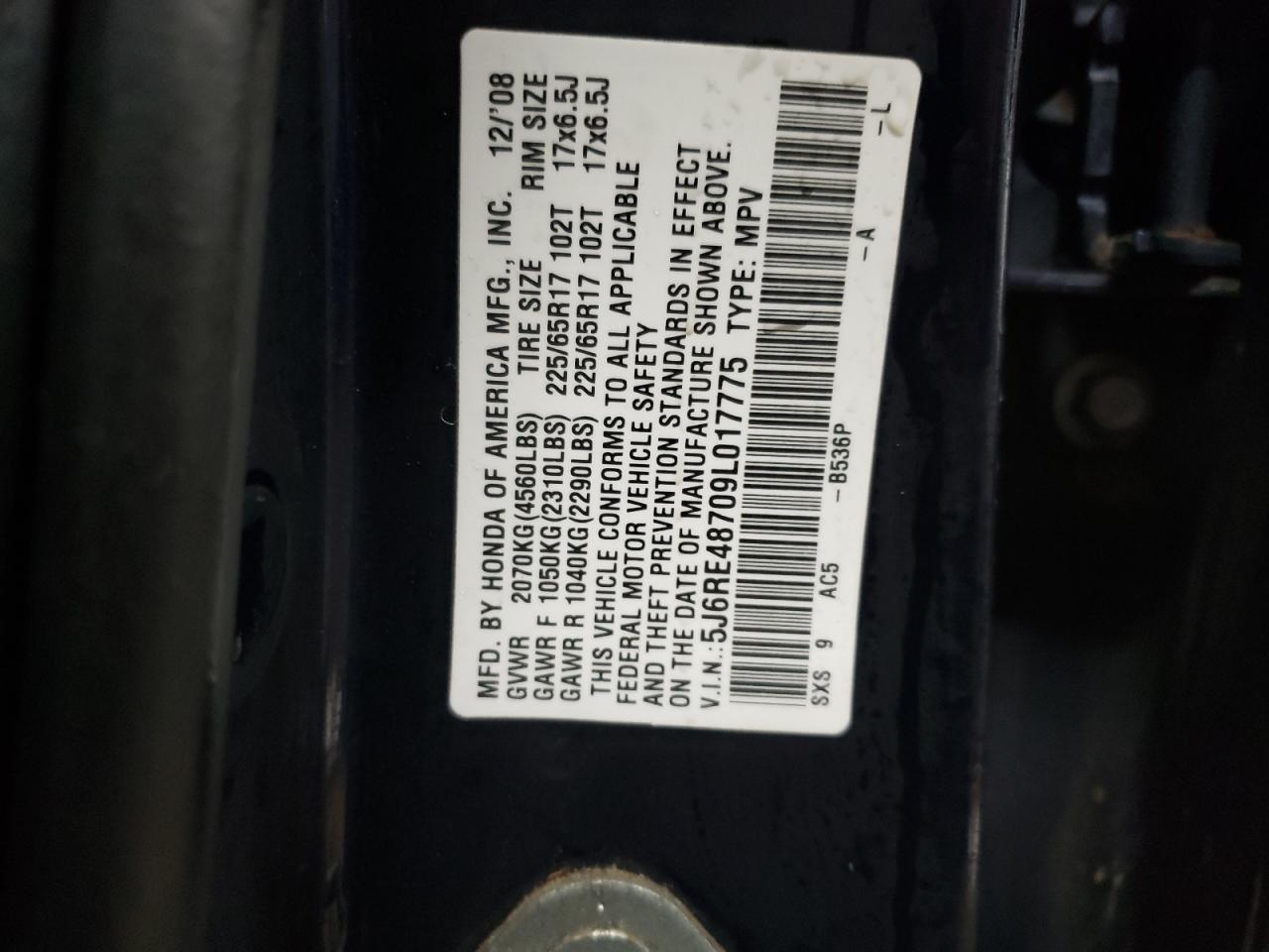 2009 Honda CR-V - Image 13