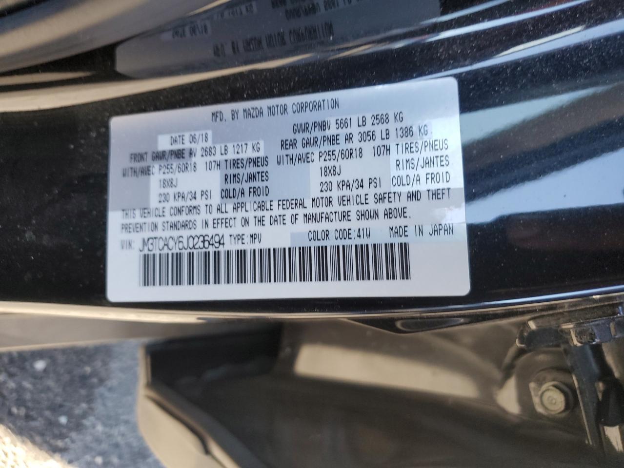 2018 Mazda CX-9 - Image 13