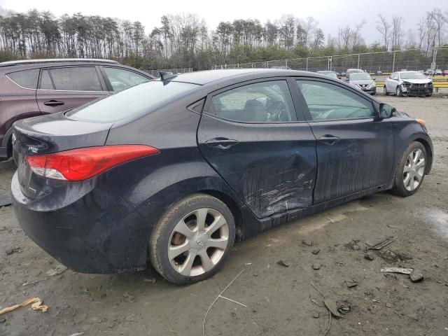 Sedans HYUNDAI ELANTRA 2012 Black