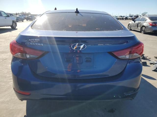 Sedans HYUNDAI ELANTRA 2015 Granatowy