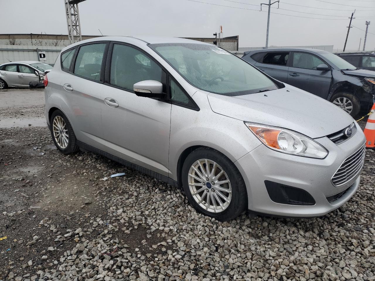 VIN 1FADP5AU9FL121327 2015 FORD CMAX no.4