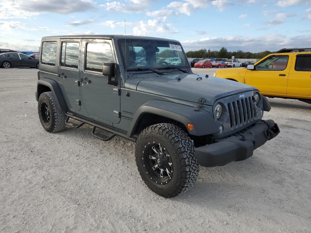 VIN 1C4BJWDG7EL233346 2014 JEEP WRANGLER no.4