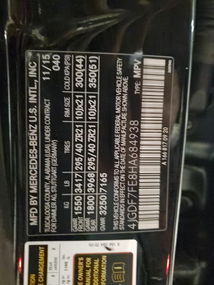 2017 Mercedes-Benz GLS-klasse - Image 13