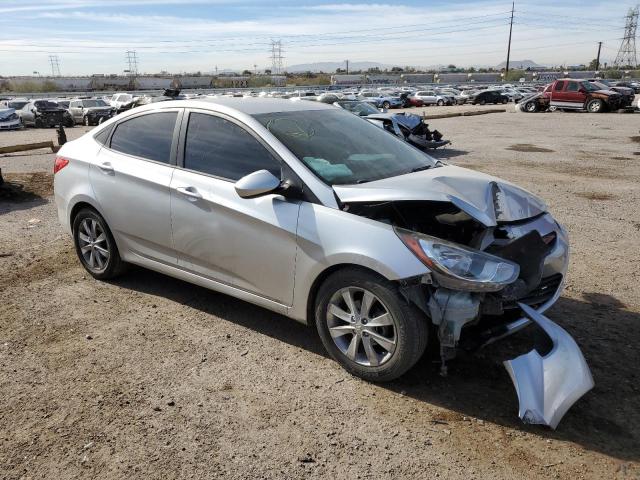 Sedans HYUNDAI ACCENT 2012 Srebrny