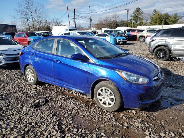  HYUNDAI ACCENT 2012 Blue