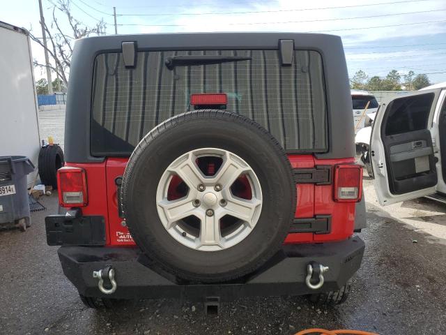  JEEP WRANGLER 2014 Red