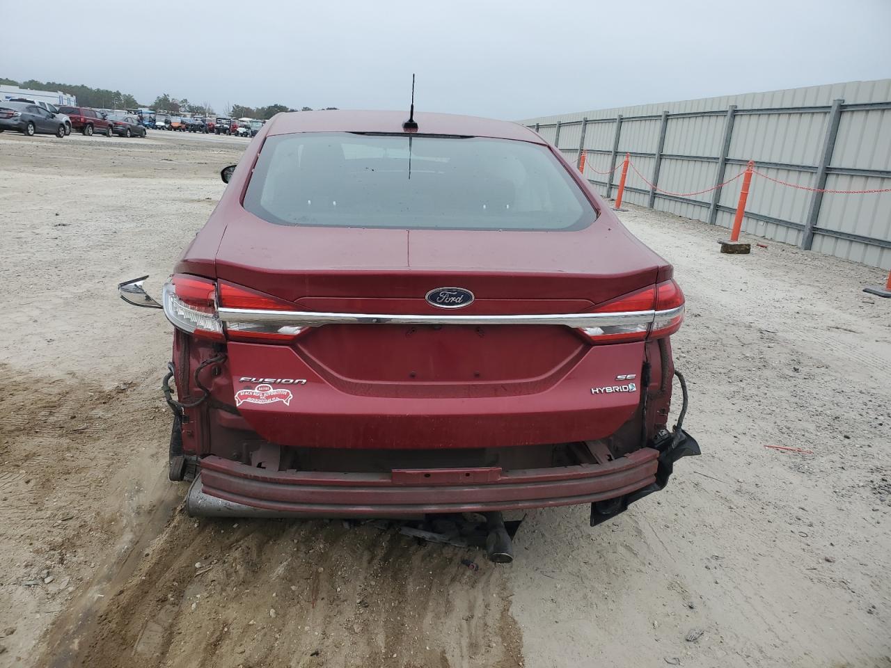 VIN 3FA6P0LU6JR255568 2018 FORD FUSION no.6