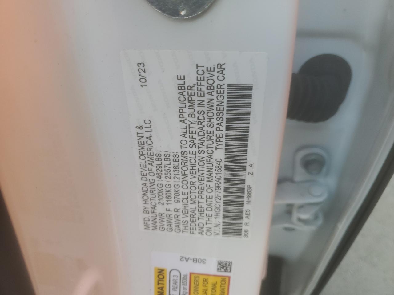 2024 Honda Accord - Image 12
