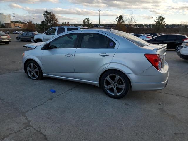  CHEVROLET SONIC 2015 Srebrny