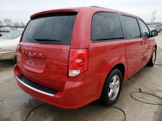  DODGE CARAVAN 2012 Червоний