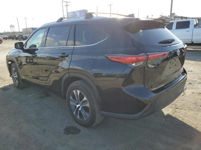  TOYOTA HIGHLANDER 2022 Czarny