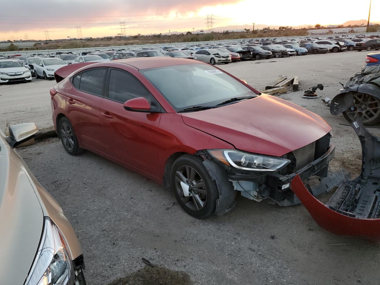 VIN 5NPD84LF2JH367732 2018 HYUNDAI ELANTRA no.4