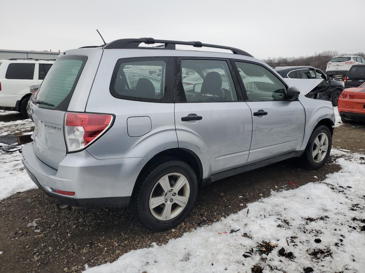 2013 Subaru Forester 2.5X silver null gas JF2SHABCXDG424069 photo #4