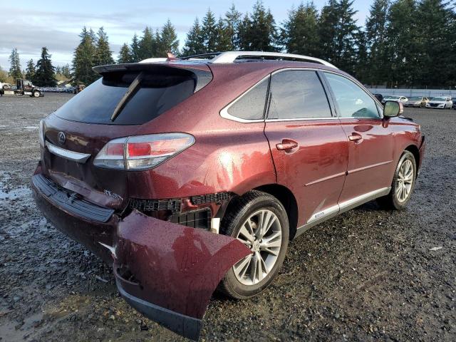  LEXUS RX450 2013 Бургунді