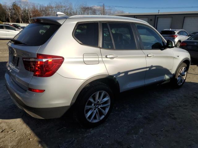  BMW X3 2015 Серебристый