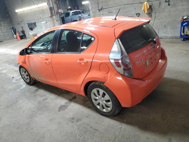  TOYOTA PRIUS 2014 Pomarańczowy