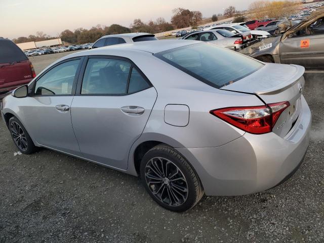  TOYOTA COROLLA 2016 Srebrny