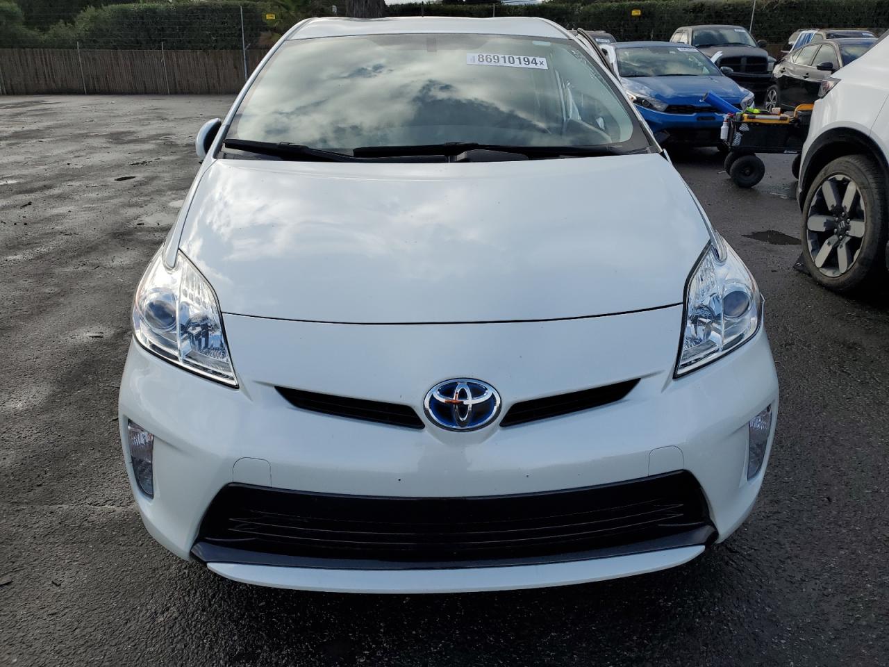 VIN JTDKN3DU9E1781109 2014 TOYOTA PRIUS no.5