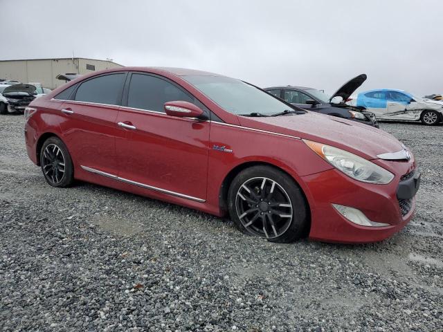  HYUNDAI SONATA 2013 Czerwony