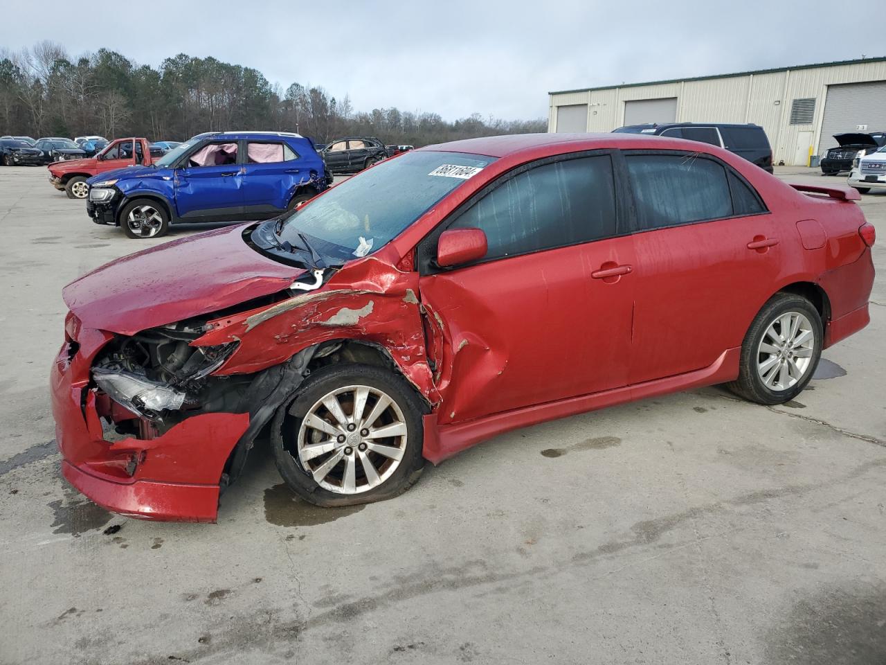 2010 Toyota Corolla Base VIN: 2T1BU4EE5AC501370 Lot: 86811604