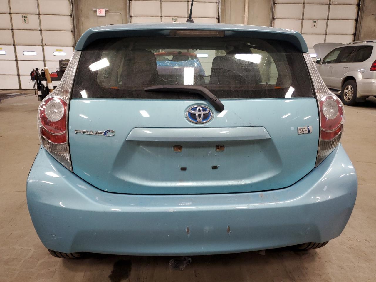 VIN JTDKDTB39D1053768 2013 TOYOTA PRIUS no.6