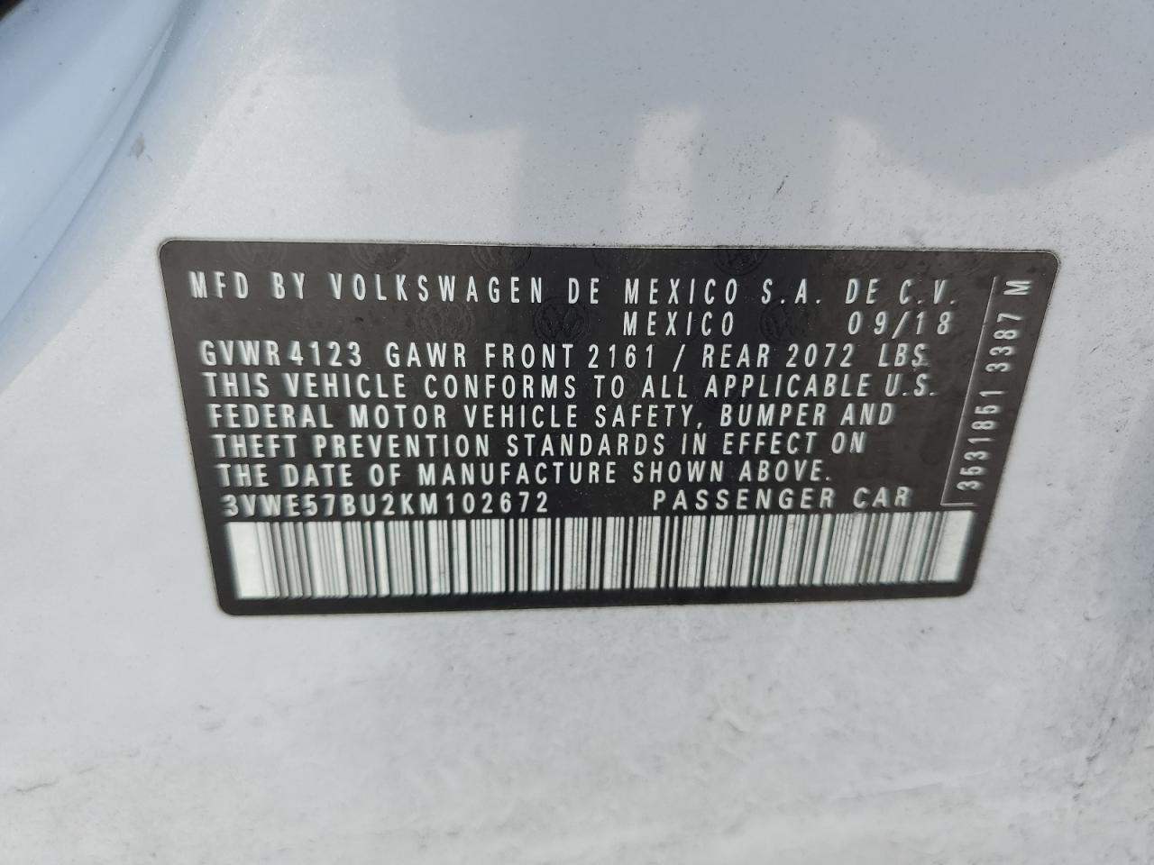2019 Volkswagen Jetta - Image 12