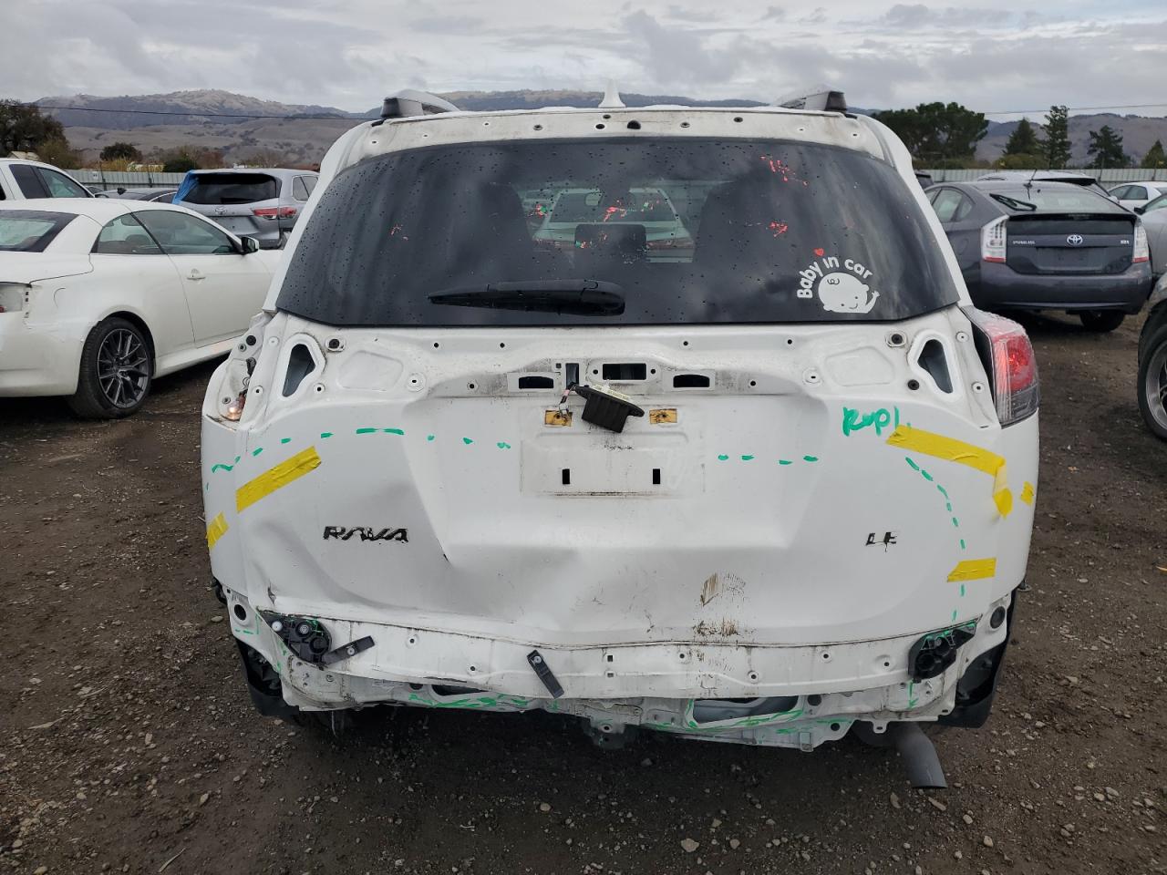 VIN JTMZFREVXHJ134471 2017 TOYOTA RAV4 no.6